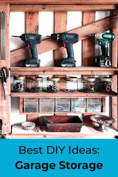 the best diy ideas garage storage