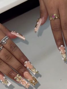 Pretty And Paid, Tapered Square Nails, Dope Nail Designs, Crazy Nails, Acrylic Nails Coffin Pink, Long Square Acrylic Nails, Unique Acrylic Nails, Short Acrylic Nails Designs, Pink Acrylic Nails