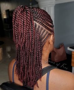 Twists And Cornrows Hairstyles, Two Strand Twist Ponytail, Two Strand Twist With Weave, Two Strand Twist Braids, 2 Strand Twist Styles Natural, Protective Natural Hairstyles, Two Strand Twist Updo, Natural Hair Flat Twist