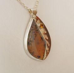 Metal Jewelry, Citrine, Sterling Silver Chains