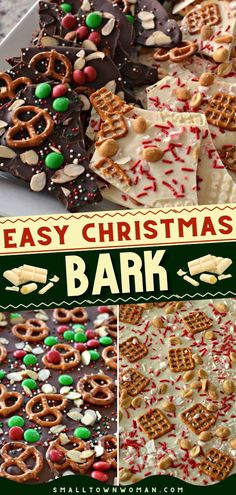 CHRISTMAS BARK, christmas desserts, christmas recipes Christmas Present Ideas For Boyfriend, Present Ideas For Boyfriend, Candy Bark Recipes, Girlfriend Christmas Gifts, Chocolate Bark Christmas, Bark Idea, Christmas Gift Ideas For Him, Christmas Bark