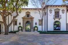 Mediterranean Architecture Mansion In Beverly Hills, Rich Paul, Beverly Park, Luxury Mansion, Beverly Hills Houses, Beverly Hills California, Mansions Luxury, Spanish House