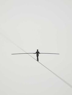 Walking A Tightrope, Tightrope Walker Aesthetic, Tightrope Walker Tattoo, Tightrope Walker Drawing, Tightrope Drawing, Risk Tattoos, Tightrope Aesthetic, Take The Risk Tattoo, Risk Wallpaper