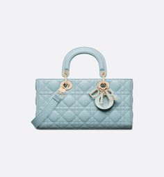 Lady Dior Bag Blue, Lady D, Dream Bags, Celestial Blue