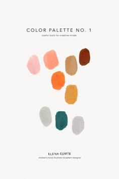 the cover of color palette no 1