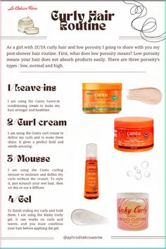 Glow Up Tips For Curly Hair, How To Use Gel On Curly Hair, Hair Gel Recommendations, Curly Hair Care Routine Steps, Haircare Routine For Curly Hair, Everyday Curly Hair Routine, Curly Care Routine, Order Of Products For Curly Hair, Curly Hair Care Steps