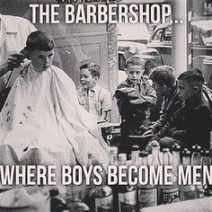 Barbershop Quotes, Barber Quotes, Mens Barbershop, Barber Shop Haircuts, Barber School, Shaved Hair Cuts, Vintage Shaving, Vintage Barber