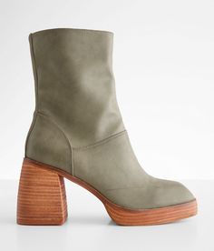 Beast Fashion Foster Boot - Green US 6, Women's Moss Distressed faux leather square toe boot Side zip detail Cushioned footbed 8 shaft 3 1/2 chunky stacked heel. All man made materials.. WOMEN'S SHOE SIZE CONVERSION CHART US 5 5.5 6 6.5 7 7.5 8 8.5 9 9.5 10 11 12 EU 35-36 36 36-37 37 37-38 38 38-39 39 39-40 40 40-41 41-42 42-43 UK 3 3.5 4 4.5 5 5.5 6 6.5 7 7.5 8 9 10 *Conversion sizes may vary. Available in whole and half sizes. Apparel & Accessories > Shoes Womens High Ankle Boots, Ankle Boots Fir Women, Affordable Trendy Boots With Flat Heel, Womens Midcalf Boots, Faux Sued Boots, Affordable Flat Heel Spring Boots, Womens Flat Heel Boots, Solid Color Boots, Trendy Dress Boots