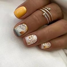 Amazon.com : fall nail Ballet Nails, Retro Nails, Easy Nails