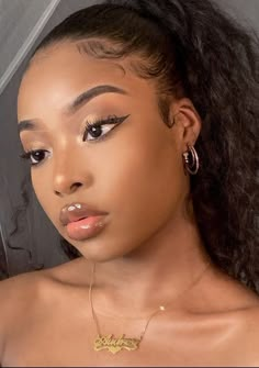 Soft Make-up, Mekap Mata, Soft Makeup Looks, Makeup For Black Skin, Brown Skin Makeup, Smink Inspiration, Valentines Makeup, Black Women Makeup, Wedding Makeup Looks