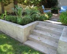 Cinder Block Garden Wall, Concrete Block Retaining Wall, Block Retaining Wall, Backyard Wall, Garden Retaining Wall, Cinder Block Garden, Concrete Retaining Walls, Cinder Blocks, Landscaping Retaining Walls