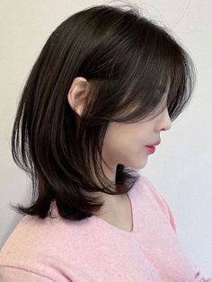 15 Stylish Korean Haircuts for Women with Medium Hair Short Hair Inspo With Curtain Bangs, Short Hair Curtain Bangs Black Hair, Short Hair Korean Style Layer With Bangs, Layered Short Hair For Round Face, Shoulder Length Hair Cuts With Layers And Curtain Bangs, Short Hair Cuts Curtain Bangs, Face Framing Layers With Curtain Bangs Medium Hair, Short Hush Cut With Curtain Bangs, Short Hair Haircuts For Round Face