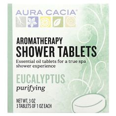 PurifyingOur PromisePure Essential OilsNo Synthetic Colors or FragrancesNot Tested on AnimalsEssential Oil Tablets for a True Spa Shower ExperienceEnjoy the luxurious escape of a bath with the convenience of a shower. Fill the air around you with the delightful aroma of eucalyptus to purify your mind, body, and spirit. Shower Tablets, Bath Stuff, Spa Shower, Mind Body And Spirit, Pure Essential Oils, Empath, Glass Containers, Young Living, Mind Body