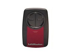 a red and black cell phone with the words lifemaster on it's side