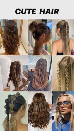 At Home Hairstyles, Cute Hairstyle Ideas, Band Hairstyles, Intricate Hairstyles, Hairstyles For Natural Hair, Soccer Hairstyles, Rubber Band Hairstyles, Venus Of Willendorf