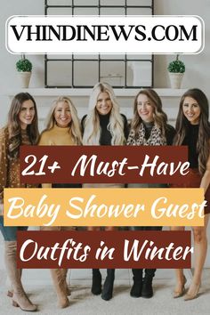 Looking for the perfect winter outfit for a baby shower? Discover over 21 stylish and cozy guest outfits that combine warmth and elegance. From cozy knit dresses to chic winter separates, these outfits are perfect for cold-weather celebrations.

#babyshoweroutfit #winterfashion #guestoutfits #babyshowerstyle #cozyoutfits #winteroutfits #womenoutfits #stylishwinterwear #fashioninspo #chicoutfits Trendy Womens Outfits, Baby Shower Lunch, Bridal Shower Attire, Women Outfit Ideas, Maternity Street Style, Perfect Winter Outfit