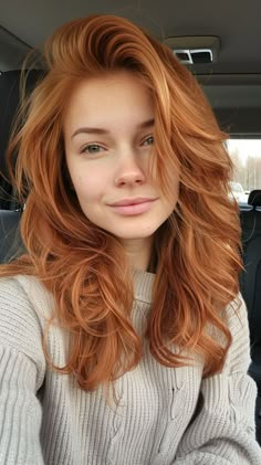 Jahodová Blond, Honey Brown Hair, Strawberry Blonde Hair, Auburn Hair, Red Head, Red Hair Color