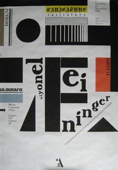 the cover of an article with black and white type on it, which includes geometric shapes