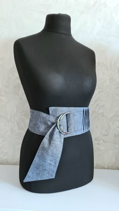 Denim Obi Belt, Obi Sash Belts, Fabric Belts For Women Fashion, Waist Wrap Belt, Pola Obi Belt, Fabric Belt Diy, Fabric Belts For Women, Obi Belt Diy, Obi Belt Outfit