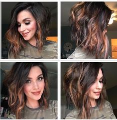 Medium Layered Hair 2023, Long Layered A Line Bob With Bangs, Textured Shoulder Length Hair With Bangs, Med Long Layered Haircuts, Brunette Color Melt Balayage, Medium Length Hair With Layers Thick Wavy, Long Textured Bob Messy Lob, Longer Length Hair With Layers, Medium Length Lob With Layers