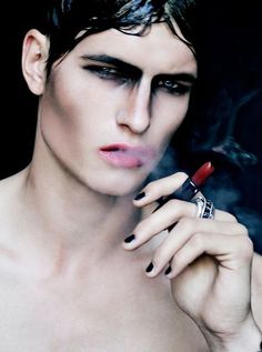 Superbe maillot Merci Glam Rock Makeup, John Todd, Editorial Make-up, Catwalk Makeup, Halloween Hombre, Fantasy Make-up, Rock Makeup, Galaxy Makeup, Avant Garde Makeup