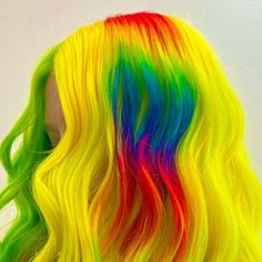 Manic Panic Colors, Weird Haircuts, Interesting Hair, Vivid Hair, Vibrant Hair, Neon Hair, Dye Ideas, Hair Magazine