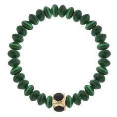 LUIS MORAIS 14k yellow gold Lego cube (8mm) inlaid with four Onyx gemstone sides on a Malachite beaded bracelet. *If you require a size that is not available in the options provided, please indicate your preferred size in the designated text box during checkout. Onyx Gemstone, Text Box, Mens Beaded Bracelets, Gold Gold, Bracelets For Men, Beaded Bracelet, Onyx, Lego, Beaded Bracelets