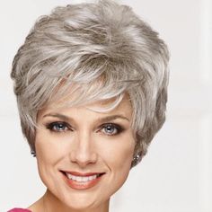 New With Tags No Box 1881acc Tapered Layers, Number 22, Short Grey Hair, Short Wavy Hair, Short Wavy, Hair Toppers, Light Blonde, Grey Hair, Wavy Hair