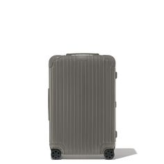 Made of high-performance polycarbonate, RIMOWA Essential is a reliable and lightweight suitcase for your journeys ahead. Find the best travel companion wether you are travelling for business or leisure, amongst a vast range of colors and finishes. Ideal for 1 week of travel, the RIMOWA Essential Check-in M in gloss Slate grey features a number of ingenious functionalities: - Stage-free telescopic handle - RIMOWA Multiwheel® System - TSA-approved locks - Dual-organization interior Includes a comp Olympic Airlines, Rimowa Essential, Air Transat, Asiana Airlines, Eva Air, Thai Airways, Vietnam Airlines, Air China, Malaysia Airlines