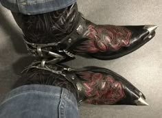 Cowboy Aesthetic, Dr Shoes, Nikki Sixx, Bohol, Mens Cowboy Boots, Estilo Punk