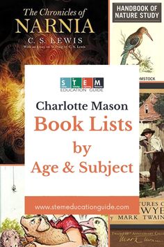 the charlotte mason book lists by age and subject