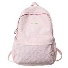 BACK TO SCHOOL Women Cute Backpack Large Capacity Female Harajuku School Bag College Lady Kawaii Nylon Backpack Fashion Book Girl Bag Student [23y 6m 20d] Harajuku Style Pink Backpack For Daily Use, Cute Everyday Nylon Backpack, Cute Nylon Student Backpack, Cute Nylon Backpack For Students, Cute Pink Nylon Backpack, Kawaii Nylon Backpack For Daily Use, Kawaii Nylon Backpack For Back To School, Pink Nylon Kawaii Backpack, Pink Fabric School Bag