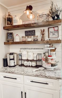 130 Espresso Corner Ideas Kaffe Station, Balcon Mic, Coffee Bar Station, Diy Coffee Bar, Farmhouse Coffee Bar, Coffee Bar Design, Home Coffee Stations, Coffee Bars In Kitchen, Coffee Nook