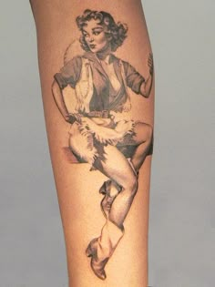 Texas pinup #3 Pin Up Cowgirl, Cowgirl Tattoo, Cowgirl Tattoos, See Tattoo, Cowboy Tattoos, Pin Up Girl Tattoo, Western Tattoos, Sweet Tattoos, Disney Tattoo