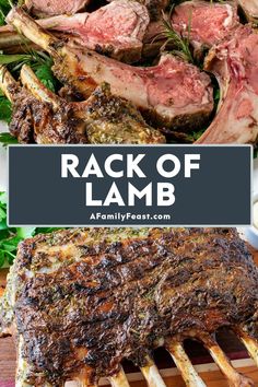 Rack of Lamb - A Family Feast Chipotle Burrito, Carnitas Tacos