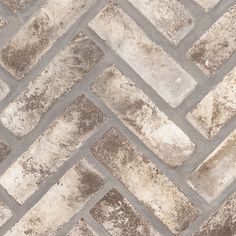 MSI - Brickstaks - 2.25 in. x 7.5 in. - Clay Brick Herringbone Tile - Doverton Gray Brick Herringbone, Brick Tile Floor, Herringbone Brick Floor, Gray Flooring, Herringbone Brick, Herringbone Mosaic Tile, Brick Mosaic, London Brick, Mudroom Flooring