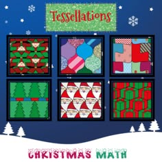 the christmas math game is available for children to play on their own computer or tablet