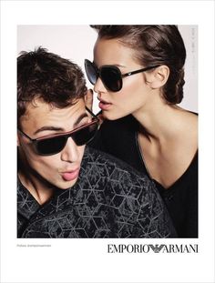 Alessio Pozzi Is the Face of Emporio Armani Eyewear FW17 Collection Sunglass Hut, Cool Sunglasses, Pre Wedding Photoshoot, Eyewear Design, Fall 2017, Armani Exchange, Glasses Fashion, Primavera Estate, Square Sunglasses Men