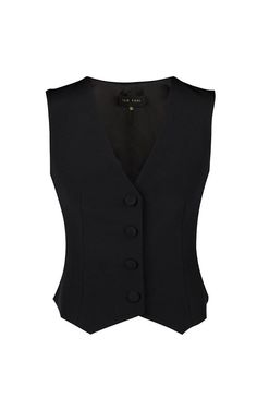 Made of 100% Silk, Lining 100% silk A Black vest in Classic style, fitting the figure and fastening with three buttons. The split pockets on the sides add convenience, while the Pure Silk lining adds optimum Luxury. Product Description: Introducing our sleek and sophisticated "Super Cady" Vest in classic black. Crafted from the finest 100% Silk, this vest exudes elegance and refinement. Designed to flatter the figure, its classic style and impeccable tailoring make it a versatile addition to any wardrobe. The "Super Cady" Vest features a timeless silhouette, snugly fitting the body and fastening effortlessly with three buttons. Its understated yet refined design makes it suitable for a variety of occasions, from formal events to casual outings. Adding to its practicality are the split pock Formal Vest, Alt Style, Oversize Shirt, Black Formal, Womens Tank Tops, Black Vest, Fashion Baby, Vest Top, Oversized Shirt