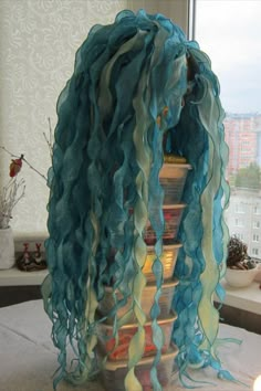 Sea Creature Costume, Sea Costume, Jellyfish Costume, Diy Wig, Diy Kostüm, Mermaid Diy, Fantasias Halloween, Mermaid Costume, Fantasy Costumes