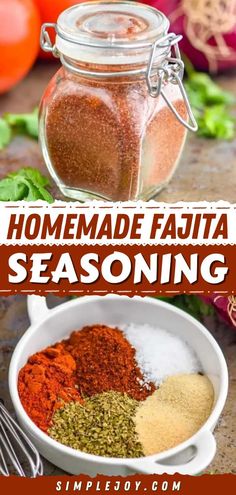 Fajita Seasoning Recipe, homemade seasoning mixes Frugal Girls, Spice Mix Recipes, Seasoning Recipe, Rub Recipes