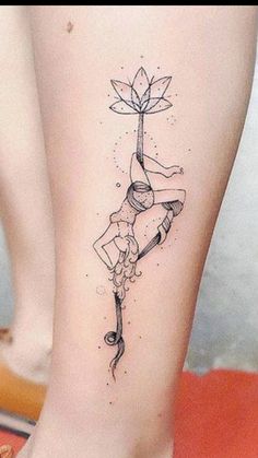 Gymnastics Tattoo, Ink Quotes, Dancer Tattoo, Dance Tattoo, Scar Tattoo, Fairy Tattoo, Aerial Silks, Tattoos For Daughters, Rose Tattoo