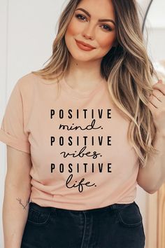 "Positive Mind T-shirt, Positive Vibes Shirt, Positive Life Gift, Psychologist Shirt, Inspirational T-shirt, Motivational Tee, Be Kind Shirt, Kindness Sayings, Flower Shirt, Lotus Flower, Positive Shirts, Flower T-shirt, Be Kind T-shirt, Yoga Sayings, Choose To Be Kind, Yoga Shirt, Flower Tshirt, Summer Shirt, Positive Tshirts, Happy Shirt, Psychologist Shirt, Inspirational T-shirt, Motivational Tee, Be Kind Shirt This updated unisex essential fits like a well-loved favorite. Super soft cotton and excellent quality print makes one to fall in love with it over and over again. ------------- Fabrication ------------- 100% Combed ring spun cotton Made by specially treating the cotton fibers before spinning them into yarn. The result is stronger and smoother fabric. ------------- Unisex T-shirt Kindness Sayings, Yoga Sayings, Positive Shirts, Motivational Shirts, Cool Slogans, Be Kind Shirt, Shirt Quotes, Positive Shirt, Yoga Shirt