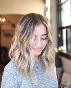 Ash Blonde Hair Colour, Medium Hair Styles For Women, Ash Blonde Hair, Hair 2018, Hair Things, Brown Blonde Hair, Short Hairstyle, Hair Painting