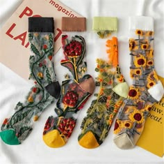 Silk Socks, Trendy Socks, Summer Sock, Mesh Socks, Sheer Socks, Non Slip Socks, Hot Lingerie, Lace Socks