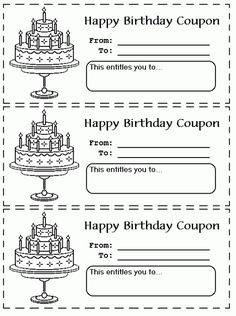 birthday coup sheet with cake and candles on it