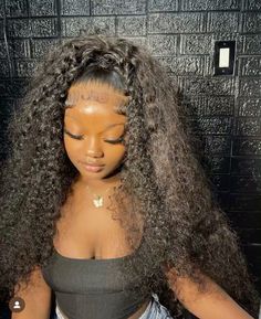 Buss Down Wig, Deep Wave Hairstyles, Girls Hairstyles Braids, Slick Hairstyles