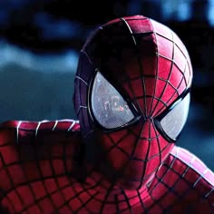 the amazing spider - man is shown in this image