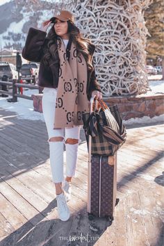 Writing from Jackson Hole, WY this morning! Cute Travel Outfit Inspiration. Winter Stylish Chic outfit. Winter Fashion Look: I brought this cute faux fur jacket with me – its super cute dressed up – but I decided to style it more casually with a cap & sneakers. Emily Ann Gemma, The Sweetest Thing Blog #EmilyGemma #theSweetestThingBlog Hot Seat Questions, Traveling Outfits, Questions To Ask A Guy, Deep Conversation Starters, Airport Fit, Deep Questions To Ask