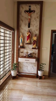 House Alter Designs, Alter Ideas Spiritual Catholic, Catholic Alters For Home, Buddha Altar Design, Altar Para La Virgen Ideas En Casa, Christian Altar Ideas For Home, Alters Spiritual Ideas, Modern Altar Design, Modern Altar Design Home Catholic